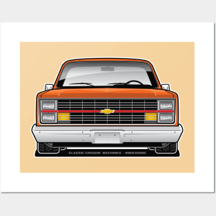 1983-84 Squarebody Chevrolet C10 Blazer Suburban Posters and Art